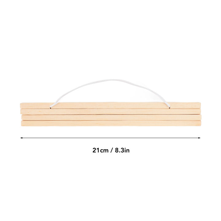 Magnetic%20Poster%20Frame%20Hanger%20Reusable%20Easy%20To%20Install%20Easy%20Operation%20Wood%20Poster%20Hanger%20Pine%20Replaceable%20for%20Maps%20for%20Pictures%20-%20Image%208