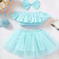 Summer Kid Baby Girls Floral Long Tutu skart Wedding Party Dresses and birthday Dresses 0-7. 