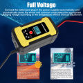 Intelligent Pulse Repair LCD Display 12V 6A Car Battery Charger Smart Fast Charger For Auto Motorcycle. 