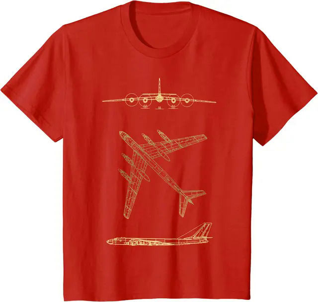 Tu-95%20Russian%20Plane%20Warbird%20Blueprint%20Schematics%20Diagram%20Men%20T-Shirt%20Short%20Sleeve%20Casual%20Cotton%20O-Neck%20Summer%20Shirt%20-%20Image%207
