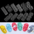 New 1Pc 3D Nail Art ilicone Mold tamper Carving DIY Template Manicure Decoration Cologo. 