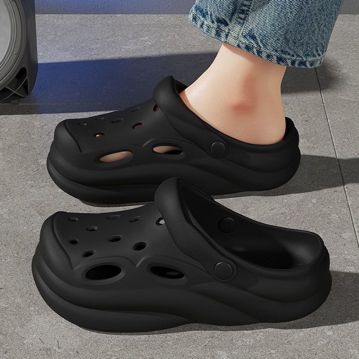 Pregnant%20Women's%20Hole%20Shoes%20Women's%20Summer%20Outdoor%20Wear%202024%20New%20Super%20Soft%20Beach%20Shoes%20Closed%20Toe%20Sandals%20for%20Men%20-%20Image%204