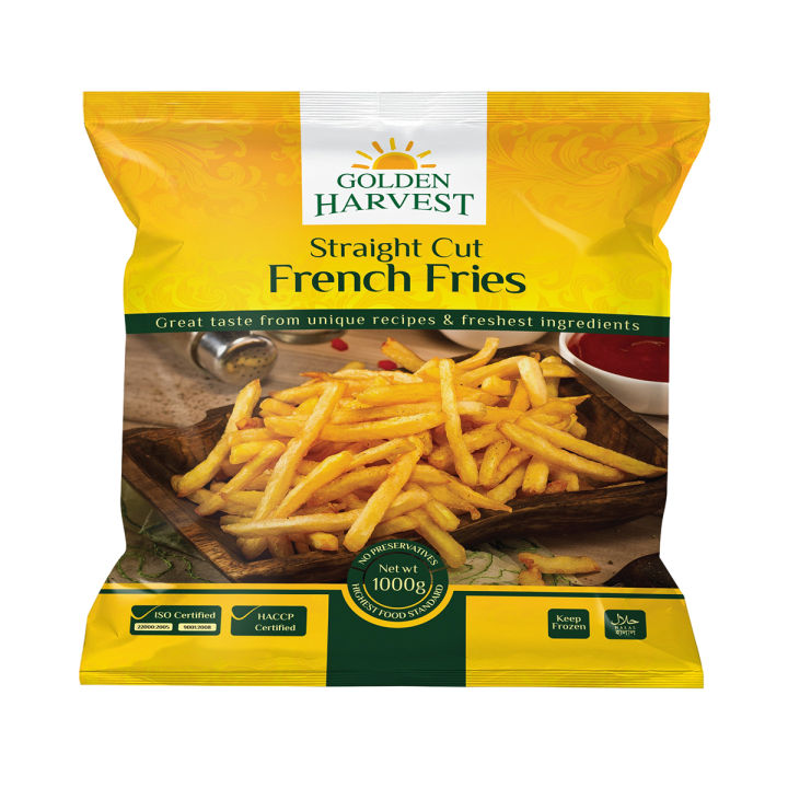 Golden Hervest French Fries (Straight Cut) 2.5Kg
