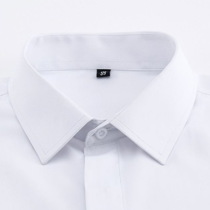 Solid%20Mens%20Classic%20French%20Cuffs%20Dress%20Shirt%20Long%20Sleeve%20Covered%20Placket%20Formal%20Business%20Standard-fit%20Design%20Wedding%20White%20Shirts%20-%20Image%205