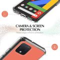 Google pixel 4XL Flexible Clear Transparent Soft TPU Back Case Cover.
