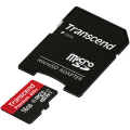 Transcend 16GB Premium microSDHC UHS-I Memory Card with SD Adapter. 