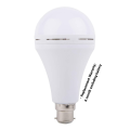 AC DC Backup LED Light 15 Watt Energy Saving Pin Type B-22 AC/DC Rechargeable IPS LED Bulb. 