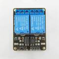 2CH 5V Relay Module With Screw Terminal Relay Module 5V 2 Channel Relay Module DC 5V Relay Switches With Optocoupler Protection.