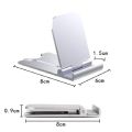 Portable Mini Cell Phone Stand Universal Adjustable Tablet Mobile Phone Holder Stand For IPhone Samsung Xiaomi Huawei iPad. 