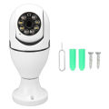 WiFi Light Bulb 1080P Security Camera Color Night Vision Motion Detection Screw Into E27 Socket Home.