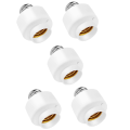Smart Bulb-5 x Bulb socket adapter-white. 