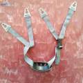 Chin Strap Quick Release Buckle Cupped Hard Hat Chin Strap Attachment Vertical Long Hole.