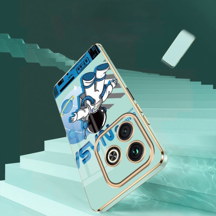 realme%20Note%2050%20note50%202024%20Smile%20Astronaut%20nasa%20Square%20Phone%20Case%206D%20Plating%20Candy%20Soft%20Casing%20Cover%20-%20Image%206