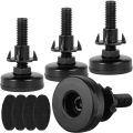 Furniture Table Leg Metal Leveling Feet 4pcs All Iron Furniture Leveling Feet Anti-slip Furniture Legs Adjustable Furniture Legs. 