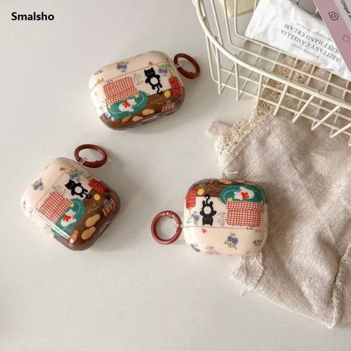 Forest%20-%20themed%20lazy%20-%20sofa%20-%20cat%20-%20patterned%20protective%20case%20for%20AirPods%204/3,%20also%20suitable%20for%20Pro%202,%20the%20new%20second%20-%20and%20thi%20-%20Image%205