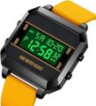 SKMEI Men Fashion Sports Waterproof LED Luminous Men Watch 1848-Black -Yellow- Red Available. 