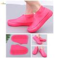 Silicone Shoe Covers Rain Shoe Covers Lightweight Non Slip Rainy Day Overshoes Shoe Protectors for Cycling Camping Fishing Traveling Outside. 