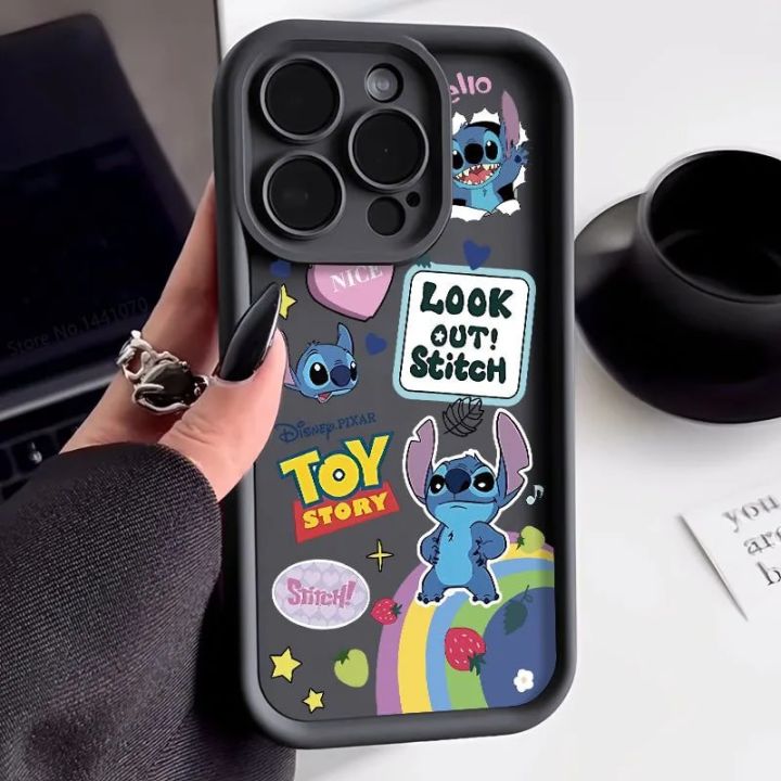Cartoon%20Lovely%20Disney%20Stitch%20Phone%20Case%20For%20iPhone%2015%2014%2013%2012%2011%20Pro%20Max%20XR%20XS%20X%207%208%20Plus%20SE2%20Soft%20Shockproof%20Cover%20-%20Image%205
