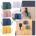 1pcs Wall Mounted Organizer Storage Box Remote Control Mounted Mobile Phone Plug Wall Holder Charging Multifunction Holder Stand.