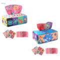 Baby Tissue Box Silky Tissue Busy Pull Tissues for Developmental Newborns. 
