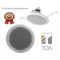 TOA PC-658R Flash Mount Celing Speaker (6 Watt).