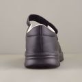 School Black Pu Leather Senior Girl'S Shoe. 