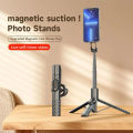 1.24M Wireles Magnetic Portable Selfie Stick Tripod With Remote For Cellphone IPhone 14 13 12 Pro Max For HUAWEI SAMSUNG. 