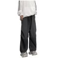 Jackson Wang Jeans Men's Fashion Brand Spring and Autumn American Style oversize High Street Wave Straight Pants Loose Wide. 
