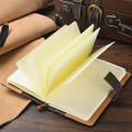 200 pages password with lock diary notepad scheduler European retro notebook simple hand ledger diary. 