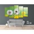 CNVS-383 60″ inch x 36″ inch  Dandelion Flower Wall Canvas Art Prints. 