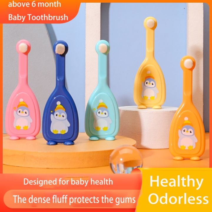 6Month-3%20Year%20Baby%20Toothbrush%20Childrens%20Toothbrush%20Kids%20Toothbrush%20Toddler%20Baby%20Children's%20Soft%20Toothbrush%20-%20Image%203