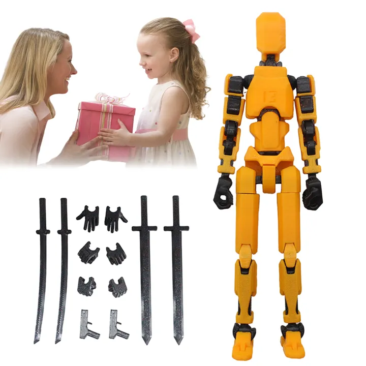 T%2013%20Action%20Figure%20Movable%20Joints%203D%20Printed%20Mannequin%20Toys%20DIY%20Assembling%20Desktop%20Robot%20Doll%20Model%20Toy%20For%20Drawing%20Photography%20-%20Image%204