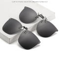 Photochromic Clip-On Sunglasses Lightweight Clip-on Frameless Flip-Up Glasses Polarized UV Protection Polarized Clip-ons for Outdoor Activities Driving Sunglasses Universal Fit Eye Protection Fashion. 