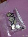 Right Angle PCB DPDT Double Pole Push Button Switch 6 Pin Self-locking -5pcs. 