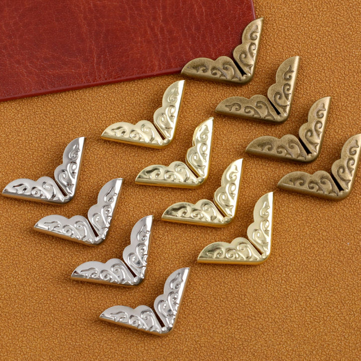 50pcs%20Book%20Photo%20Frame%20Notebook%20Antique%20Decorative%20Protective%20Corner%20-%20Image%206