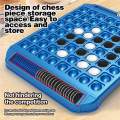 【Krystal】Reversi Strategy Board Game Set for Kids & Family – 2 Player Intelligent Battle Puzzle Game with 64 Flipping Chess Pieces & Board – Fun Educational Mind Toy. 