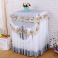 24*24*34 Inch Front Loader Lace Ruffles Floral Washing Machine Cover. 