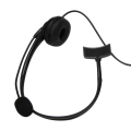 4X USB Call Center Headset with Noise Cancelling Mic Monaural Headphone for PC Home Office Phone Service Plug and Play. 