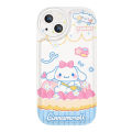 Pom Pom Purin Applicable iPhone15 Phone Case Cute Cartoon r Apple 12/13/14 Protective Cover All-Inclusive x Soft Shell. 