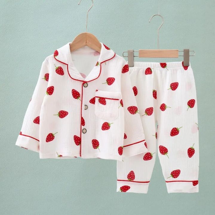 Kids%20Summer%20Thin%20Pajamas%20Sets%20New%202023%20Boys%20Girls%20Cotton%20Linen%20Cartoon%20Long%20Sleeve%20Lapel%20Shirt%20Tops%20with%20Pants%20Baby%20Home%20Wear%20-%20Image%207