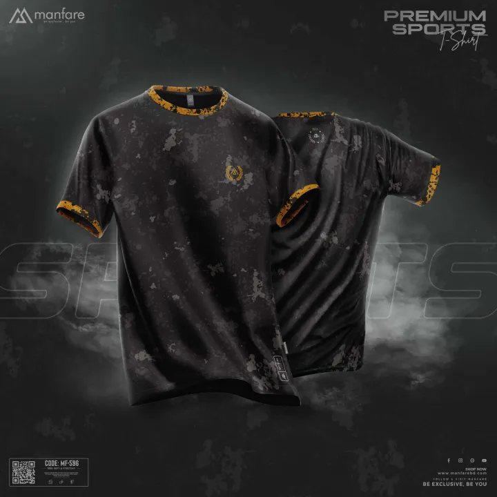 Manfare's Premium Sports T Shirt - Active Wear I MF-596