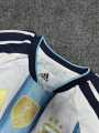 Argentina Baby Jersey 2026 World Cup – Kids Football Jersey Set – Premium 3-Star National Team Kit Half Sleeve Argentina Home Kit premium sticker print. 