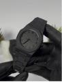 Arabic Aura Watch for men– Carbon Fiber Look Body with Sleek & Modern Design black.