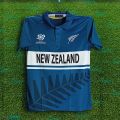 New Zealand T20 World Cup Jersey 2026/27 Short Sleeve Collar Polo Cricket Jersey For Men - New Zealand Jersey 2026. 