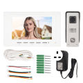 Doorbell Intercom System 7in TFT Screen Night Vision Rainproof for Home Apartment 100 to 240V UK Plug. 