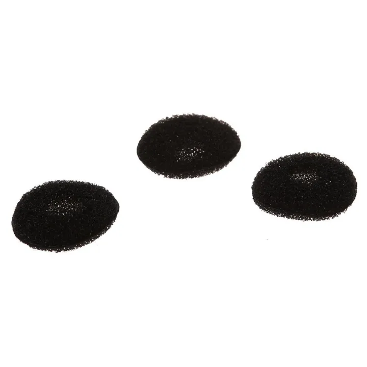 300%20Pcs%20Black%20Sponge%20Earbud%20Headphone%20Cap%20Ear%20Pads%20Cover%20Replacement%20-%20Image%203
