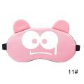 1pc Cartoon Face Sleep Eye Mask Cute Funny Lovely Eye Cover Sleeping Mask Travel Rest Eye Band Kids Eye shade Patch Blindfold. 
