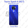 Tecno Spark 6 Back Panel Housing Back Shell Replacement Spare Parts. 