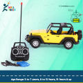 Remote Controlled (rc) Rechargeable Wrangler Model Jeep Toy Car for Kids 1:22. 