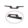Bike Universal 3 Part Handle bar For Any Motorcycle CNC Aluminum Alloy. Black. 